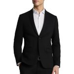 Black Stripe Formal Blazer